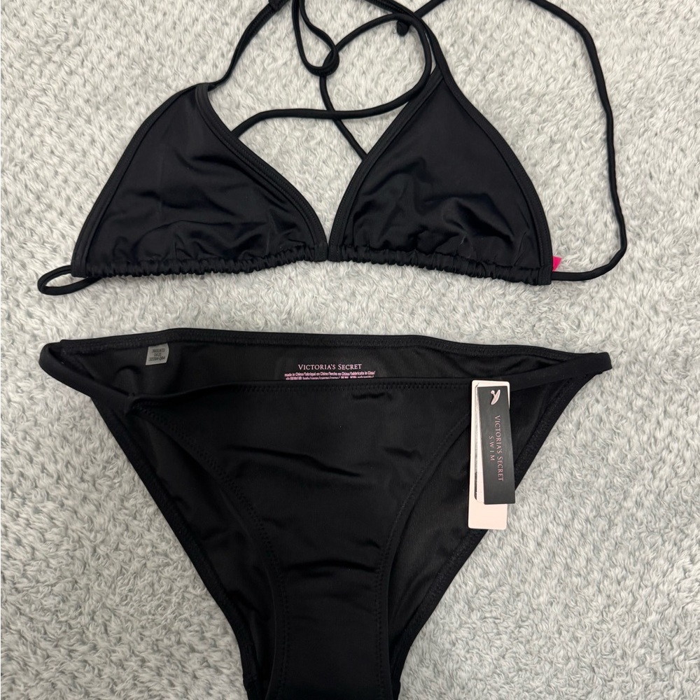 Victoria's Secret Elegant Black Bikini